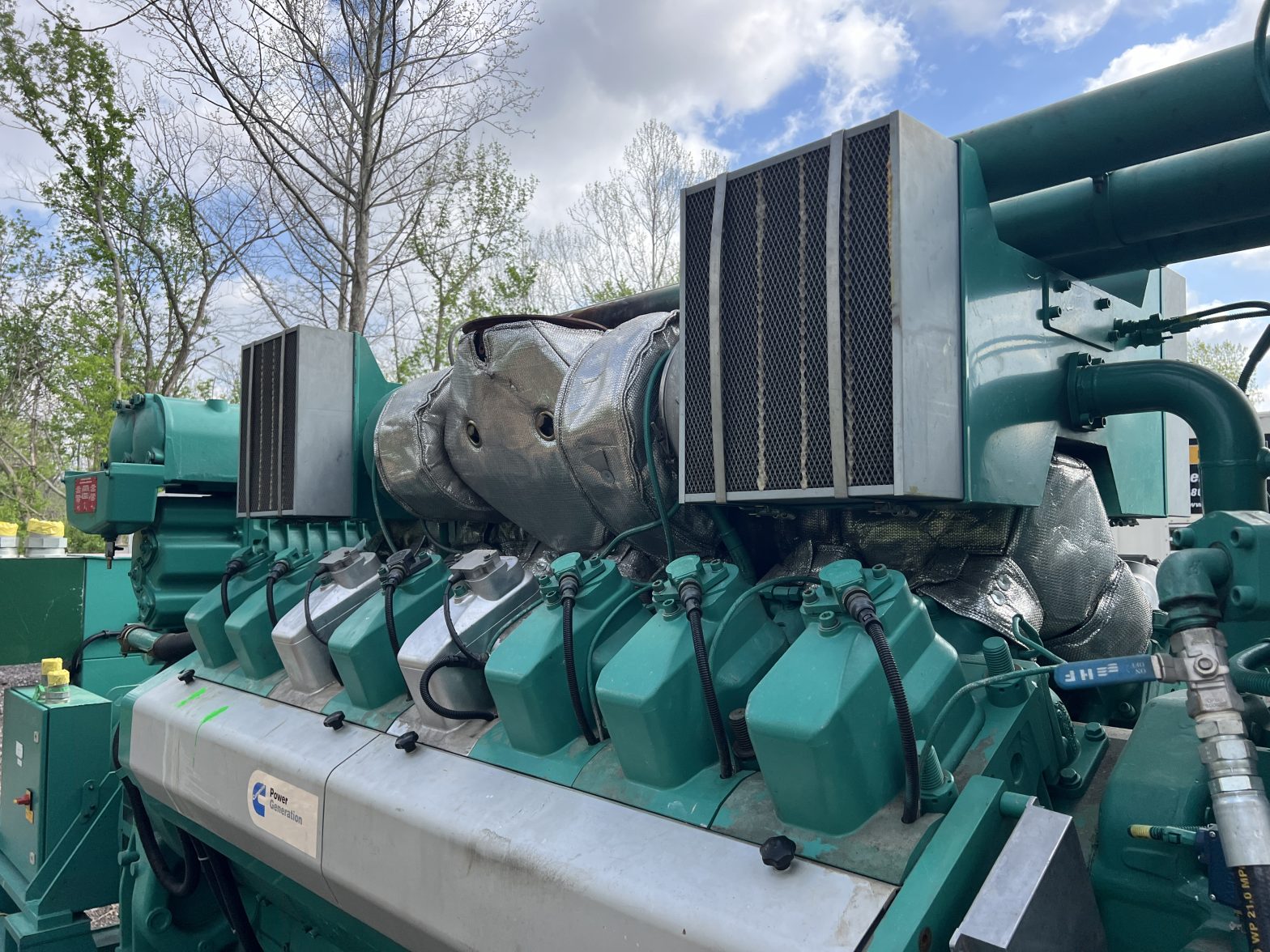 2000 Cummins QSV81G 1100kw Natural Gas Generator Set Midwest Engines