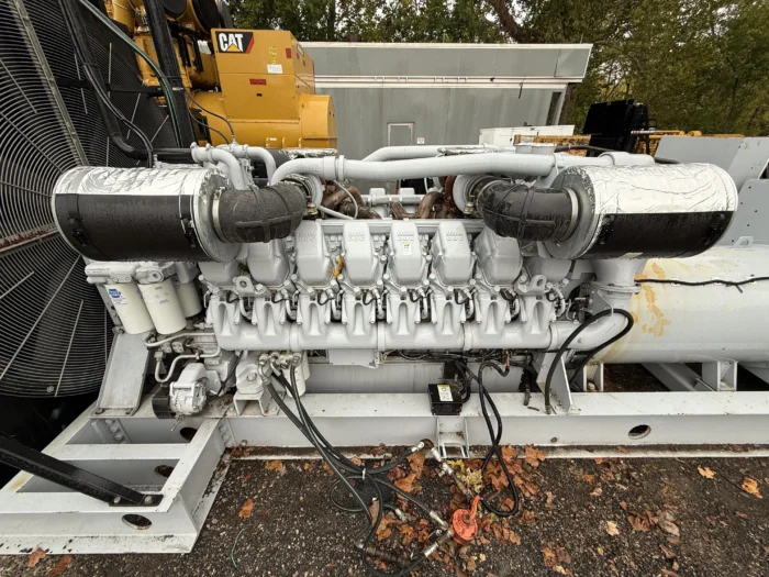 Meg Generators 2000 MTU 2000DS4 2000 kW Diesel Generator Set - Midwest Engines ...