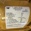 Caterpillar 3516 engine information data plate.