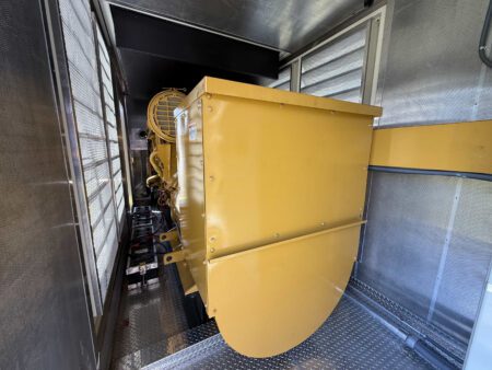 Rear housing of Caterpillar generator alternator.