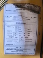 1995 CAT SR4B 230kW Generator End - Image 6