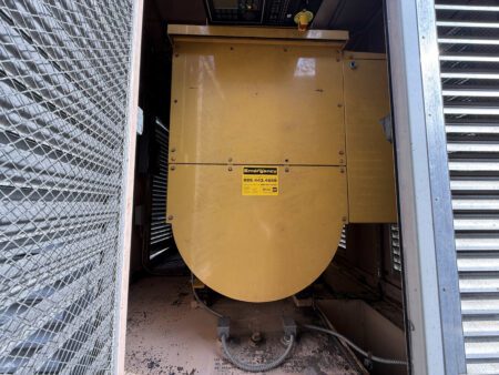 Caterpillar generator breaker housing side view.