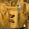 Caterpillar C9 engine with CAT 1R-1808 oil filter installed