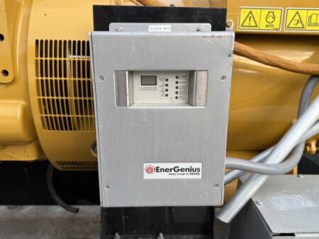 EnerGenius battery charger on 2011 Caterpillar C9 250 kW generator
