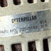 Caterpillar alternator tag, model 225-3141, 65A 12V.