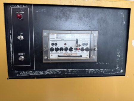 Ground fault protection panel with alarm, test, and reset functions