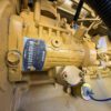 Perkins engine identification data plate on CAT C4.4 generator.
