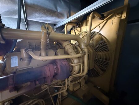 Radiator and cooling fan for Caterpillar 3412 generator