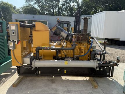 2011 Caterpillar C9 250 kW open skid diesel generator