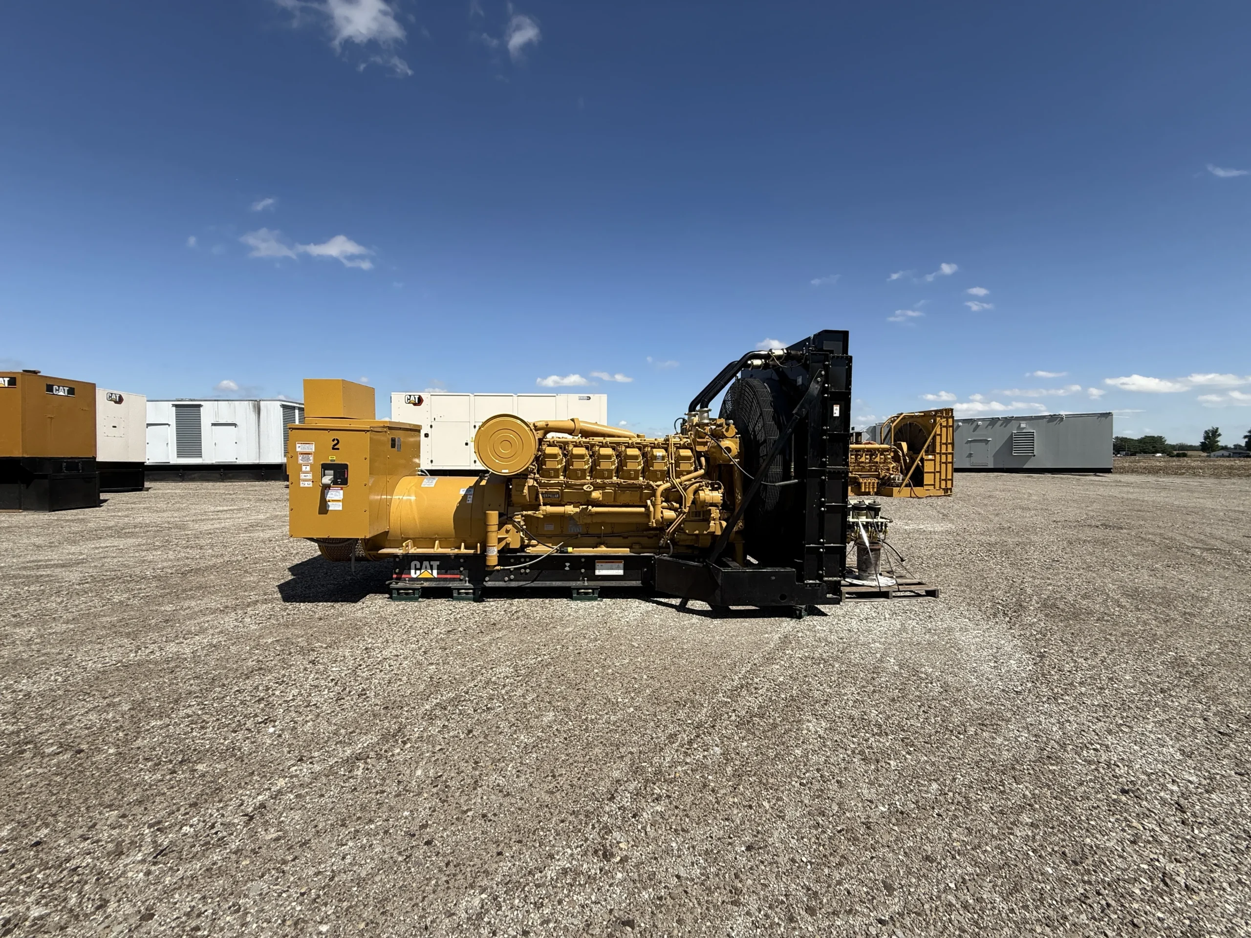 2002-Caterpillar-3512-1250kW-CMJ00437-RightSideWide 2002 CAT 3512 1250kw Diesel Generator Set - Image 1