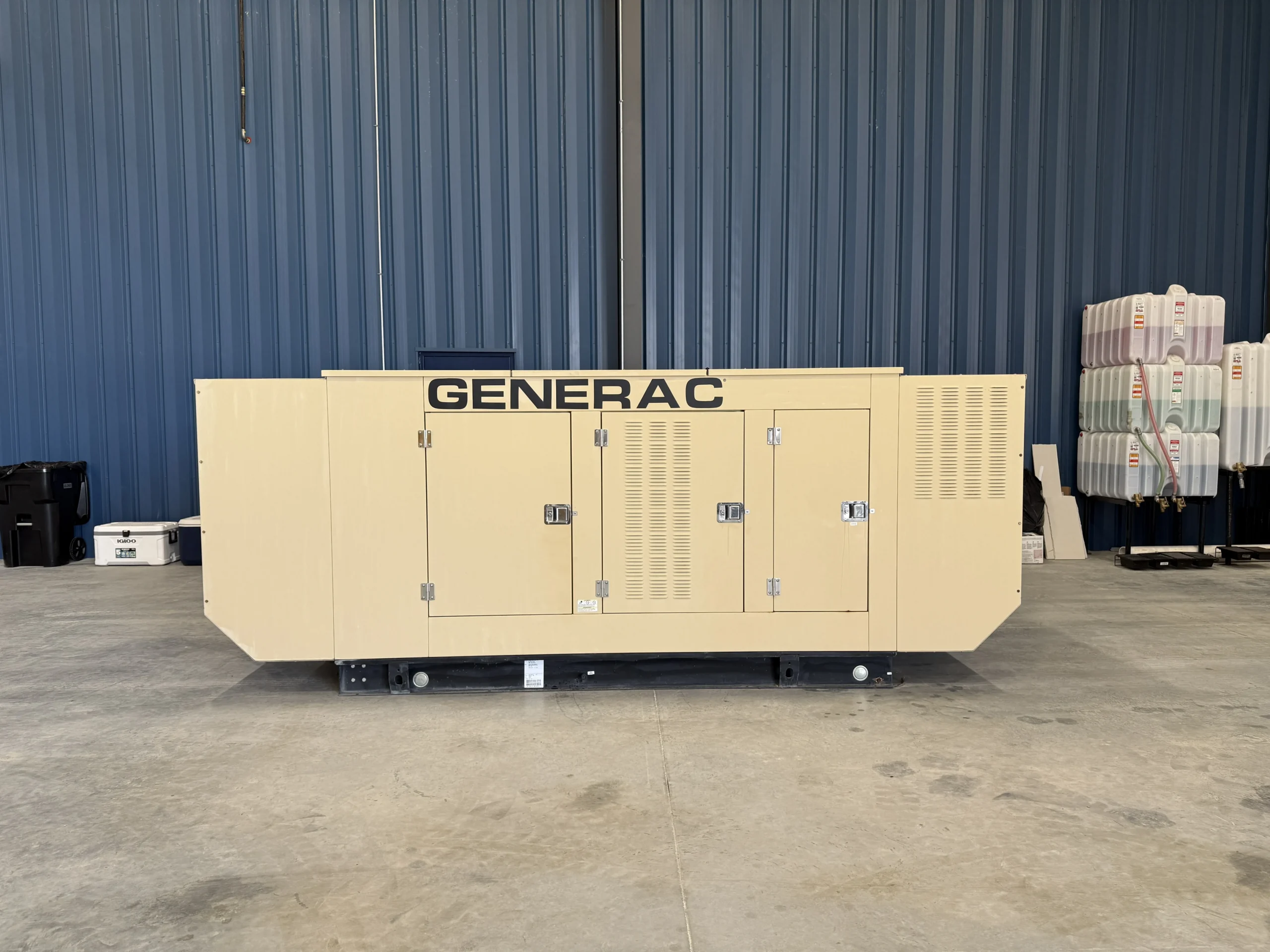 2008-Generac-10J5705-135kW-SN2099371-Left-Side-Profile 2008 Generac 10J5705 135kW Diesel Generator Set - Image 1