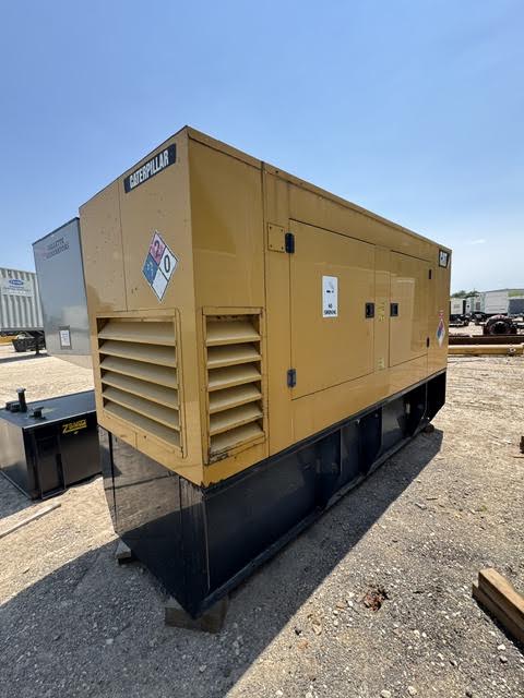 2012-cat-d150-150kw-n6d02843-exterior-louvered-end-angle-2 2012 CAT D150 150kW Diesel Generator Set - Image 1
