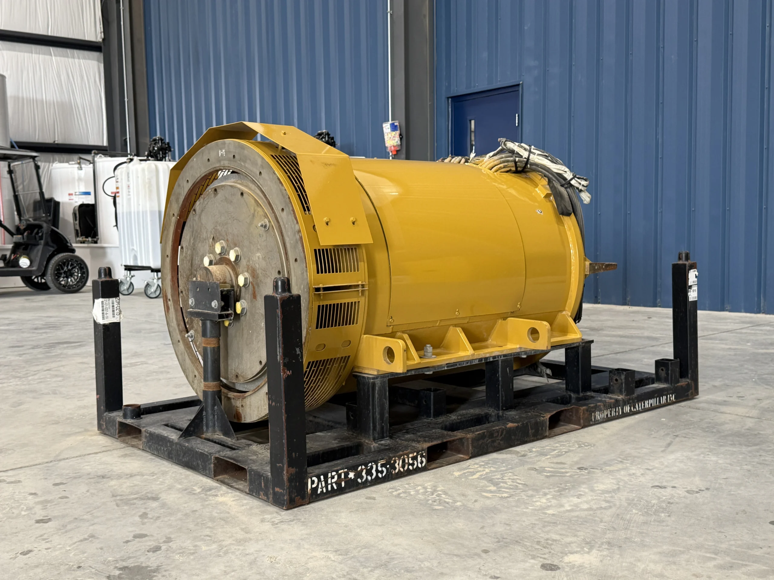 CAT-SR4B-GD-G5D00753-Generator-End-Non-Drive-End-Angle-2 CAT SR4B-GD Generator End S# G5D00753 - Image 1